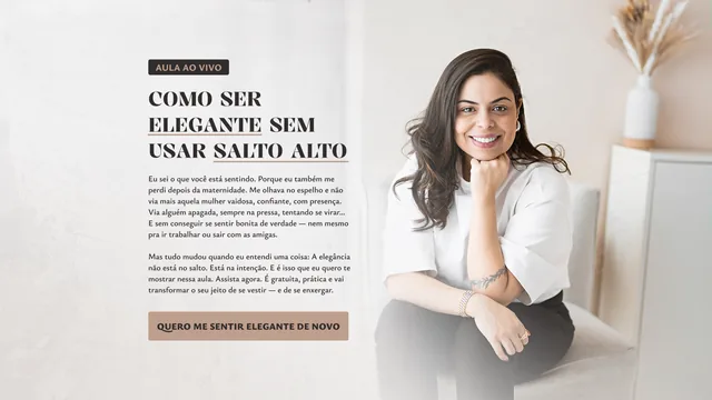 Página inicial do site de Renatha Abreu, criado pela Agência Alencar